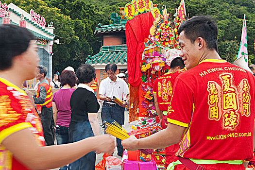 崇拜,节日,房子,香港