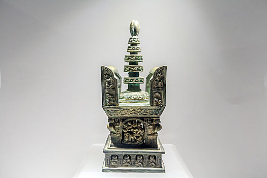 鎏金铜阿育王塔,南京大报恩寺