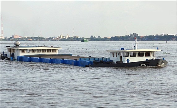 驳船,柬埔寨
