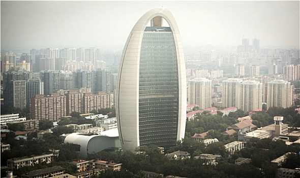 现代,商务,建筑,北京,瓷器