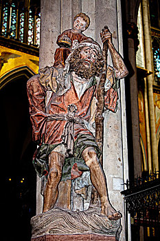 雕刻,室外,凝灰岩,15世纪,科隆大教堂,北莱茵威斯特伐利亚,德国,欧洲