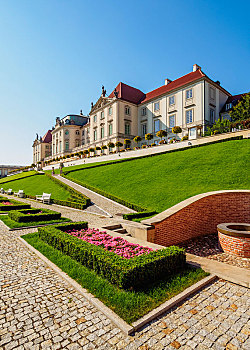 皇家,城堡,巴洛克,建筑,华沙,波兰,欧洲