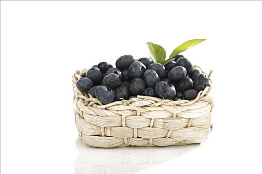 蓝莓,纤维编织篮