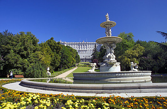 马德里皇宫,皇宫,马德里,西班牙