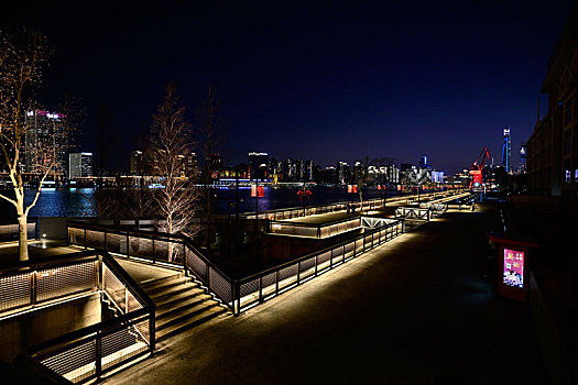 杨浦滨江夜景