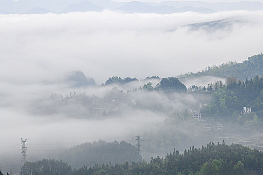 重庆酉阳,乡村清晨美