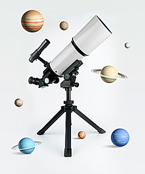 太阳系行星天文望远镜