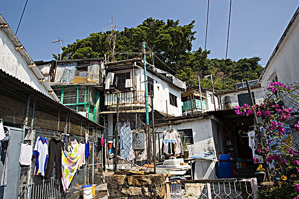 住宅,蒙河,泰国,乡村,九龙,香港