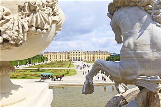 喷泉,维也纳,奥地利