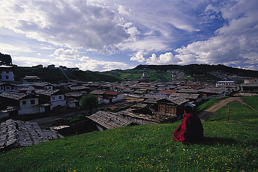 四川阿坝民居