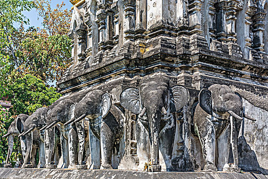 亚洲泰国清迈清曼寺