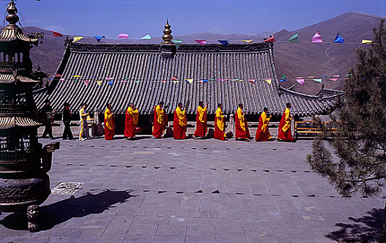 山西五台山南山寺