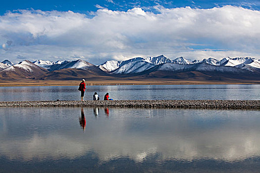 西藏圣湖纳木错湖