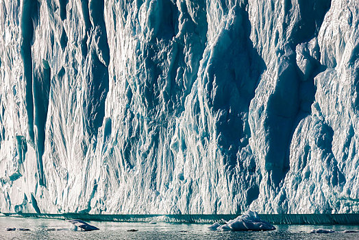 冰壁,东方,格陵兰,北美