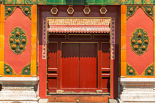 北京故宫红门