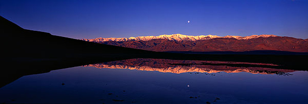 死亡谷国家公园,发现,斑点,北美,脚,仰视,海平面,大幅,尺寸