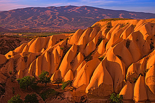 岩石构造,国家公园,卡帕多西亚,安纳托利亚,省,土耳其