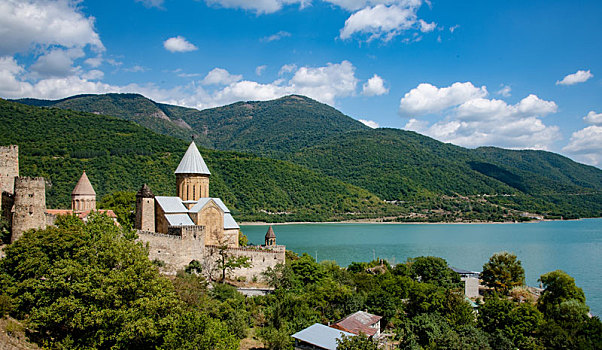 ananuri,fortress,georgia,格鲁吉亚