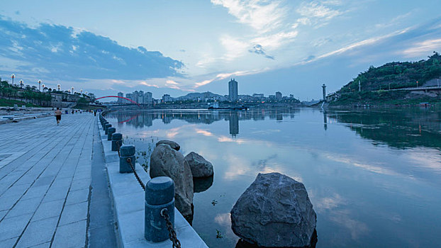 宜宾三江口自然景观