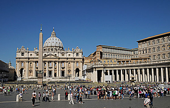 大教堂,广场,罗马,意大利,欧洲