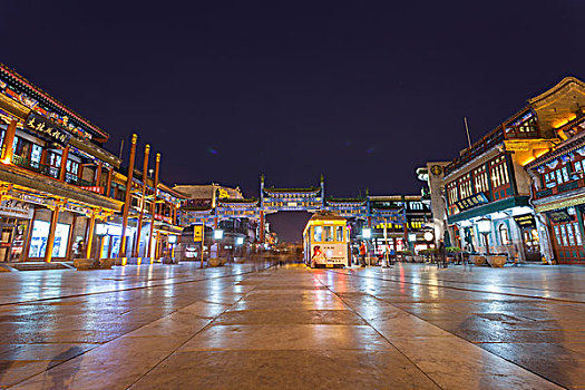 北京前门大街建筑景观