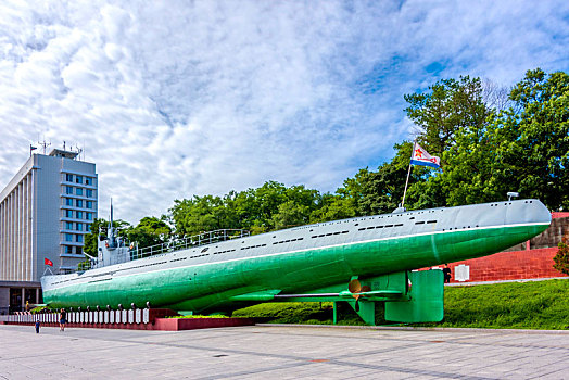 俄罗斯海参崴潜水艇c-56博物馆