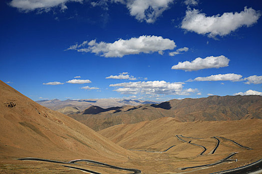 珠穆朗玛峰,盘山公路