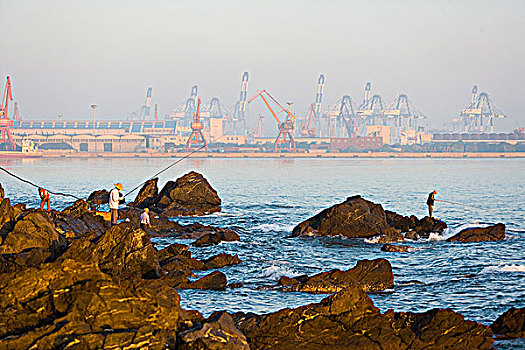 山东烟台城市景观