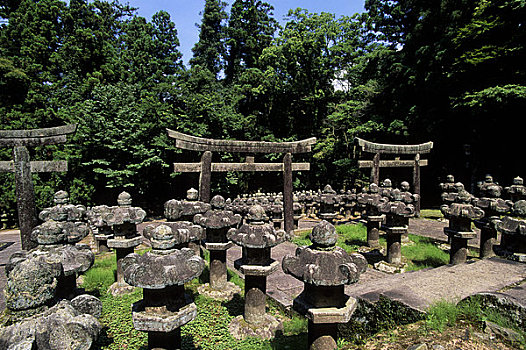 日本,庙宇,佛教,石头,灯笼