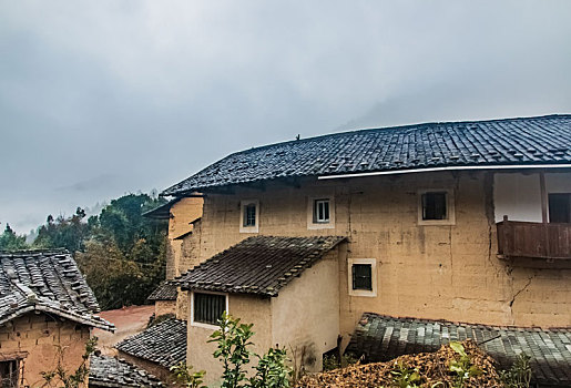 福建省,龙岩市,永定区,南村,圆型,土楼,建筑,景观