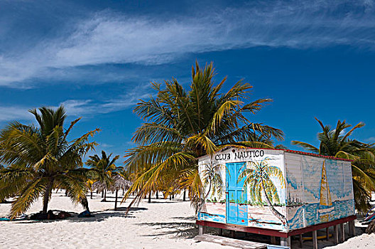 海滩,拉哥岛,古巴