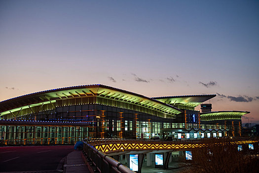太原武宿国际机场夜景