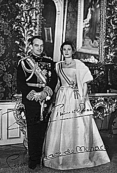 王子,雷尼尔山,公主,优雅,摩纳哥,20世纪