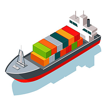 货船,货箱,隔绝,白色背景,多用途,船,化学品,产品,油轮,风情,高速,货物,商品,材质,一个,港口,矢量