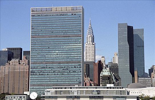 联合国,总部,曼哈顿,纽约,美国