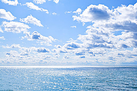 蓝色,海洋,水,晴朗,天空,背景