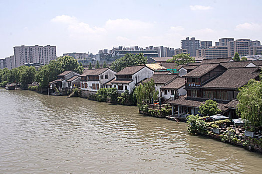 京杭大运河,杭州段,拱宸桥桥西民居