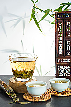 茶道,茶具,茶水,绿茶,龙井