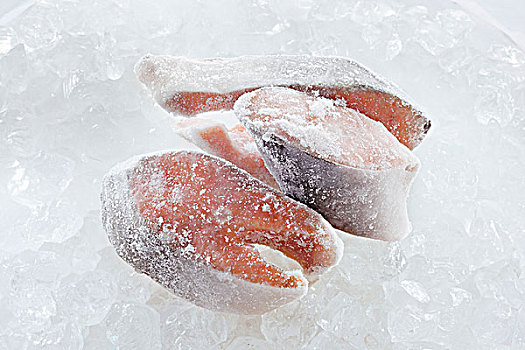 冰冻,鲑鱼肉排