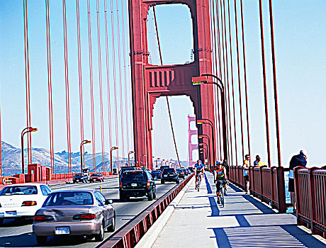 交通,金门大桥,旧金山