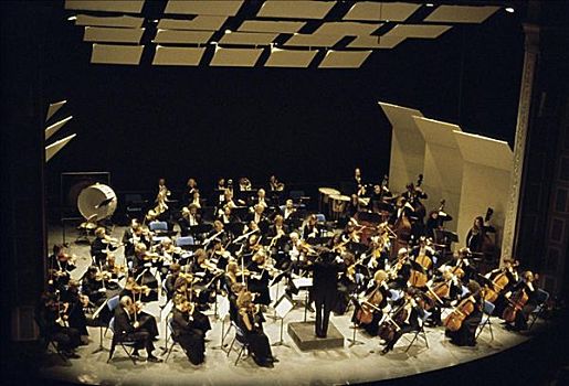 交响乐团,管弦乐,纽约,美国