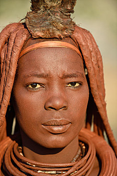 头像,年轻,婚姻,考科韦尔德,纳米比亚,非洲
