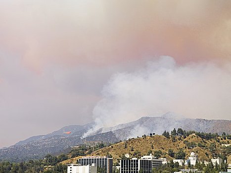 森林火灾,加利福尼亚,美国