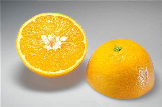 两个,橘瓣