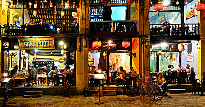 餐馆,会安,越南,东南亚