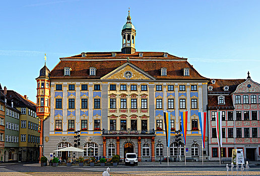 市政厅,市场,上弗兰科尼亚,弗兰克尼亚,巴伐利亚,德国
