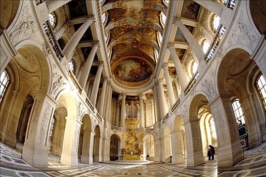 法国,伊夫利纳,凡尔赛宫,皇家,小教堂