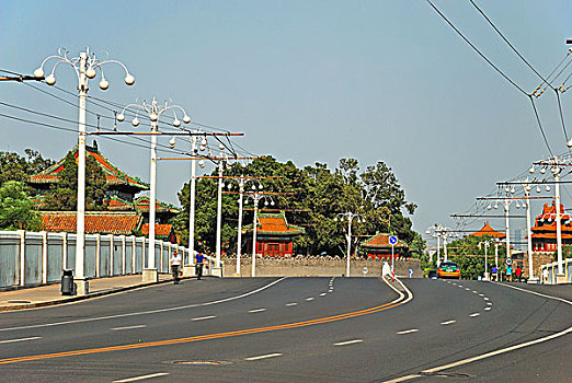 北京的柏油马路