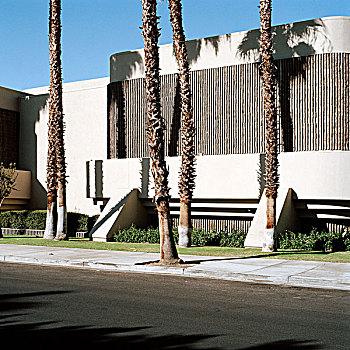 建筑,兴趣,建筑特点,棕榈泉,加利福尼亚
