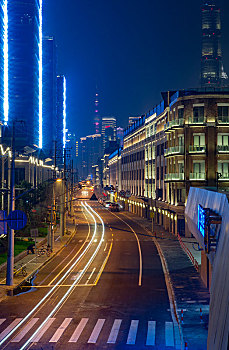 上海外马路夜景